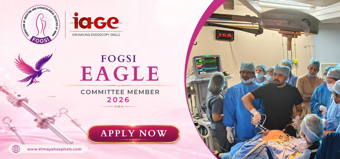 Laparoscopy training banner | Kimaya Gynec and Fertility Center