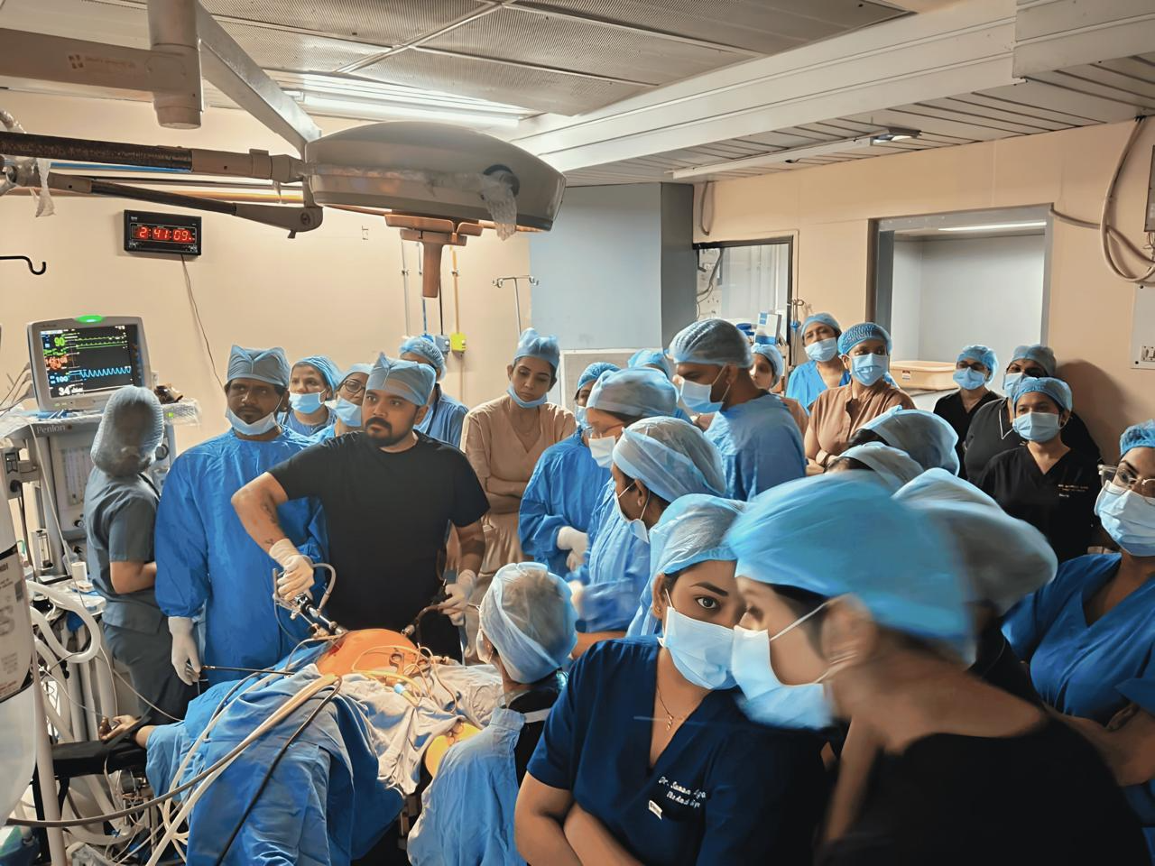 Laparoscopy training | Dr. Juhul Patel | Best Laparoscopic Surgeon in India
